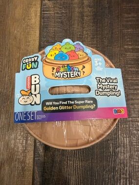The Viral Rainbow Mystery Dumpling  Squishy Bun Toy